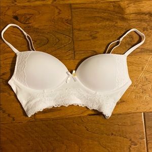 Wireless push up bra